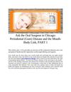 Ask the Oral Surgeon in Chicago: Periodontal (Gum) Disease and the Mouth-Body Link, PART 1