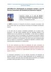 Participación en proyectos sociales y Ley de Servicio Comunitario del estudiante de Educación Universitaria