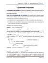 Expresiones Conjugadas