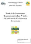 Etude de la communauté d'agglomeration Pau Pyrenees
