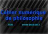 Cahier numérique de philosophie , TES1 - Le corps, introduction