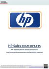 HP HP SALES HP2-E15