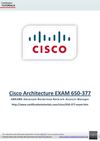 CISCO CISCO ARCHITECTURE 650-377