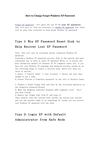 How to Change Windows XP Admin Password