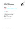 EXERCICIS COMPLEMENTARIS DE CATALÀ T-1