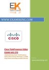 CISCO TELEPRESENCE VIDEO 642-270