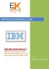 IBM DB2 000-617