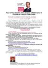 Tout le Pays Catalan avec Jacques CRESTA pour la victoire de de François HOLLANDE