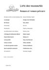 Romans et romans policiers