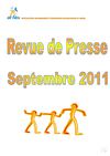 Revue de Presse ARTES (Septembre 2011)
