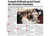 François Hollande grand favori des Pyrénées-Orientales