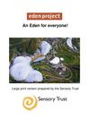 An Eden for Everyone - Sample Large Print Leaflets for Sensory Therapy Garden Projects