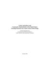 Urban Agriculture and Community Food Security: Farming from the City Center to the Urban Fringe