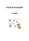 Testes 7º ano