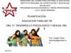 EDUC. FAM. OBJ. 01 DESARROLLO PSICOLOGICO SEM. 7/B