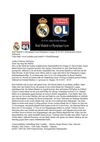 Real Madrid vs Olympique Lyon Champions League 18.10.2011 SelMcKenzie Selzer-McKenzie