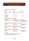Nomenclatures, sources et documentation des chiffres clés