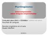Plurilinguismo - Lenguas Romances