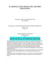 EL MARAVILLOSO MUNDO DEL SISTEMA ENDOCRINO