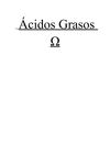 Ácidos Grasos
