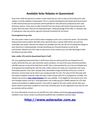 Available Solar Rebates in Queensland