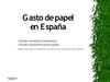 presentacion sobre el consumo del papel