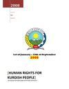 HUMAN RIGHTS FOR KURDISH PEOPLE