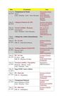 Calendrier Compétitions de lutte de la saison 2011-2012
