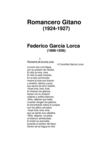 Romancero Gitano