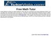 Free Math Tutor