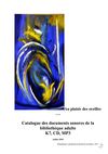 Catalogue des documents sonores