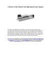 A Review of the Martin Yale High Speed Letter Opener 