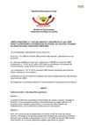 ARRETE MINISTERIEL N° 022/CAB/ MIN/ECN-T/JEB/2008 DU 07 Août 2008 FIXANT LA PROCEDURE D’AUTORISATION DE CESSION,...