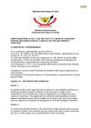 ARRETE MINISTERIEL N°034 / CAB/ MIN/ ECN-T/15/ JEB/08 DU 22/08/2008 PORTANT REGLEMENTATION DE LA RECOLTE DE CERTAINS...