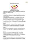 ORDONNANCE N°52/175 DU 23 MAI 1953 SUR L’INTERDICTION DE L’INCENDIE DES HERBES ET DES VEGETAUX SUR PIEDS