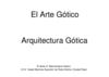 La arquitectura del gótico.