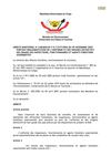 ARRETE MINISTERIEL N°CAB/MIN/AF.F-E.T/277/2002 DU 05 NOVEMBRE 2002 PORTANT REGLEMENTATION DE L’UNIFORME ET DES...