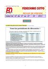 FEDECHIMIE - Semaine 42