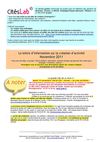 La lettre sur la création (novembre 2011)