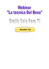 Seminario virtual " como besar rapidamenta a una chica"