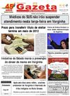 Jornal Gazeta de varginha 25/10/2011