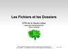 Classer et organiser les fichiers et dossiers avec Windows