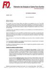 CONTRE LE TRAVAIL DU DIMANCHE, FO S’ADRESSE AUX PARLEMENTAIRES