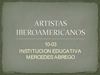 Artistas Iberoamericanos 10-3