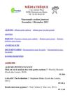 Nouveautés Jeunesse Novembre-Décembre 2011