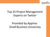 Top 20 Project Management Experts on Twitter