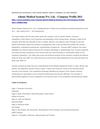 Aarkstore.com || Adonis Medical Systems Pvt. Ltd. - Company Profile 2011 - Market Research Report