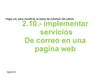 2.10 implementar servicios de correo en una pagina web