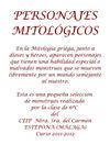 Personajes mitológicos, por 6ºC
