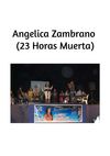 Critique of Angelica Zambrano 